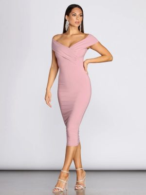 Alani Formal Off The Shoulder Dress