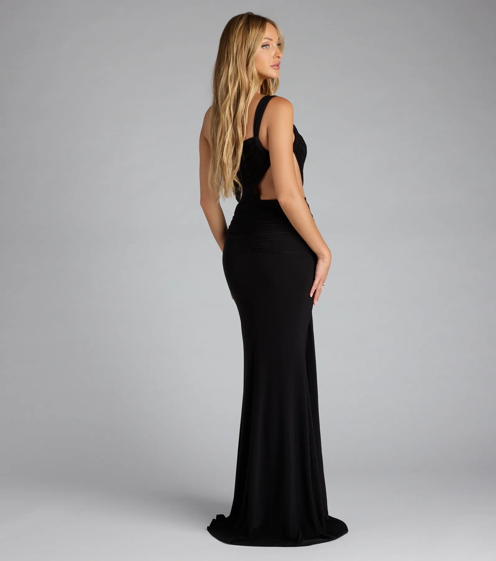 Julietta One Shoulder Mermaid Formal Dress - Image 2