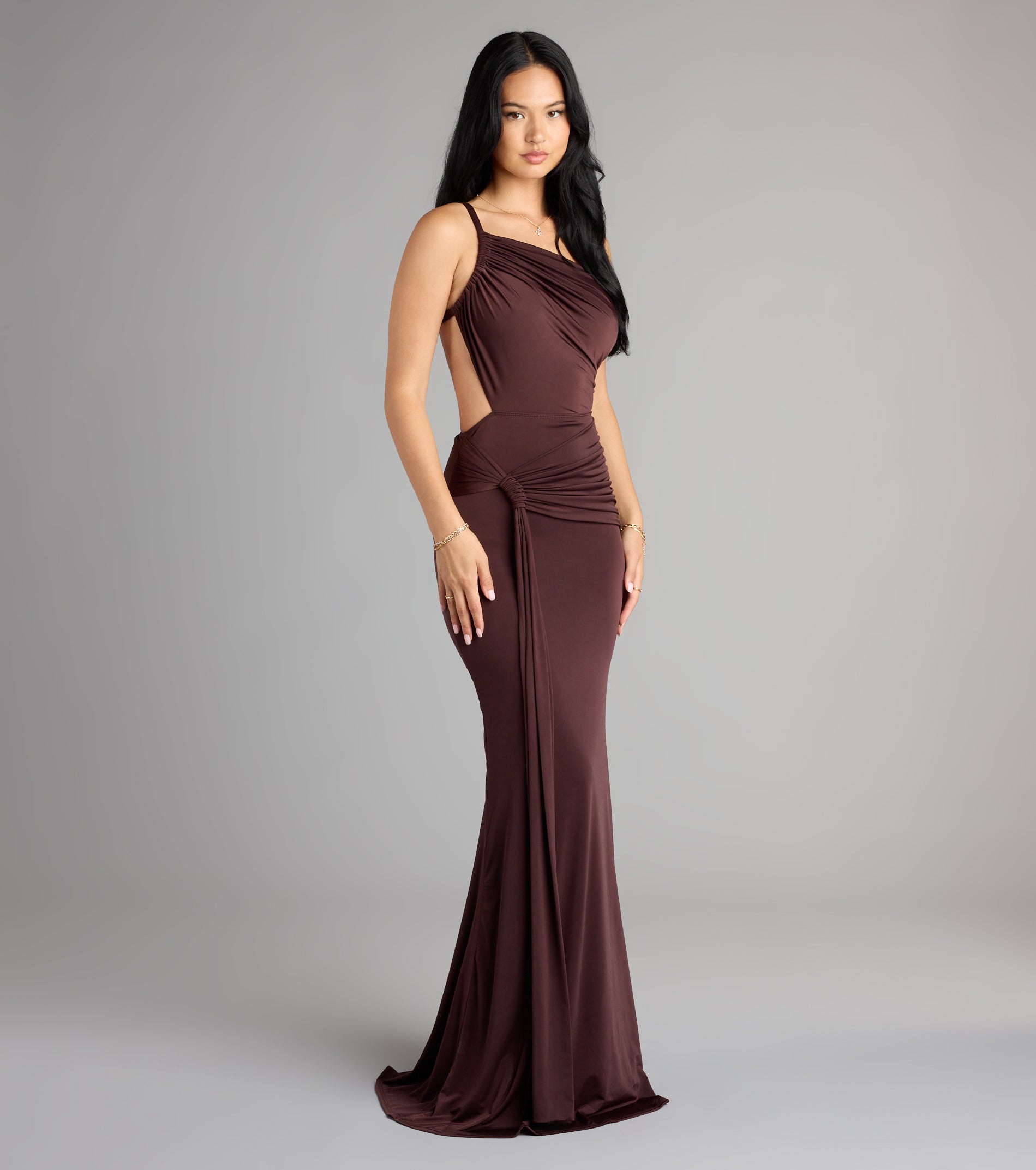 Julietta One Shoulder Mermaid Formal Dress - Image 5