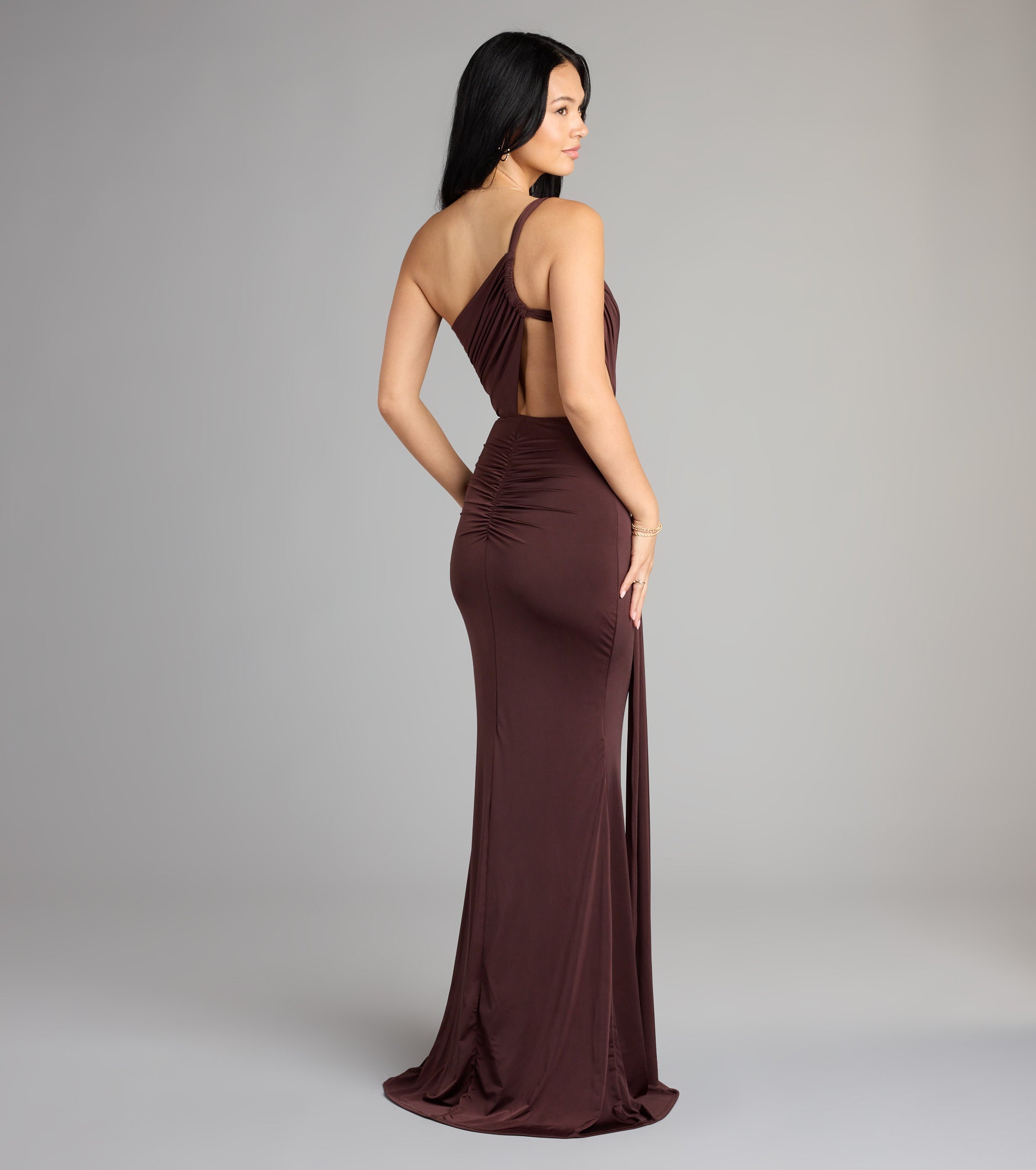 Julietta One Shoulder Mermaid Formal Dress - Image 6