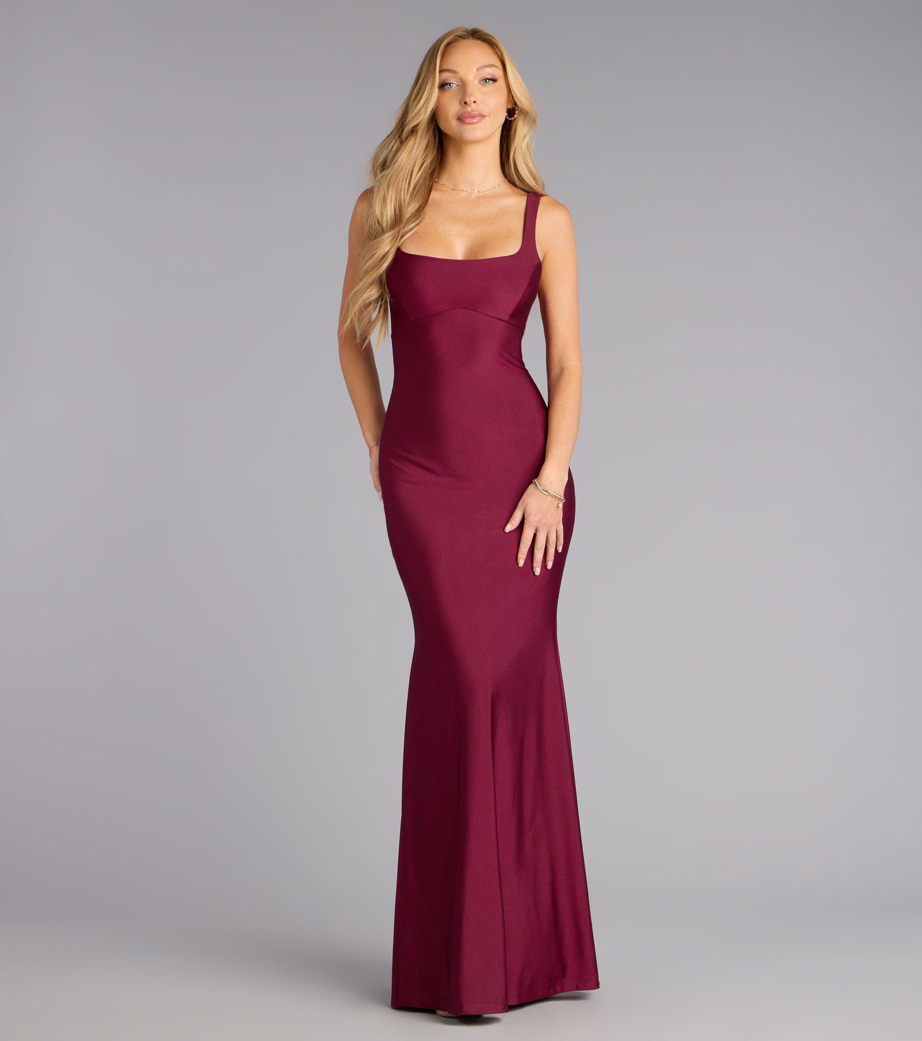 Gabriella Lace-Up Mermaid Formal Dress - Image 10