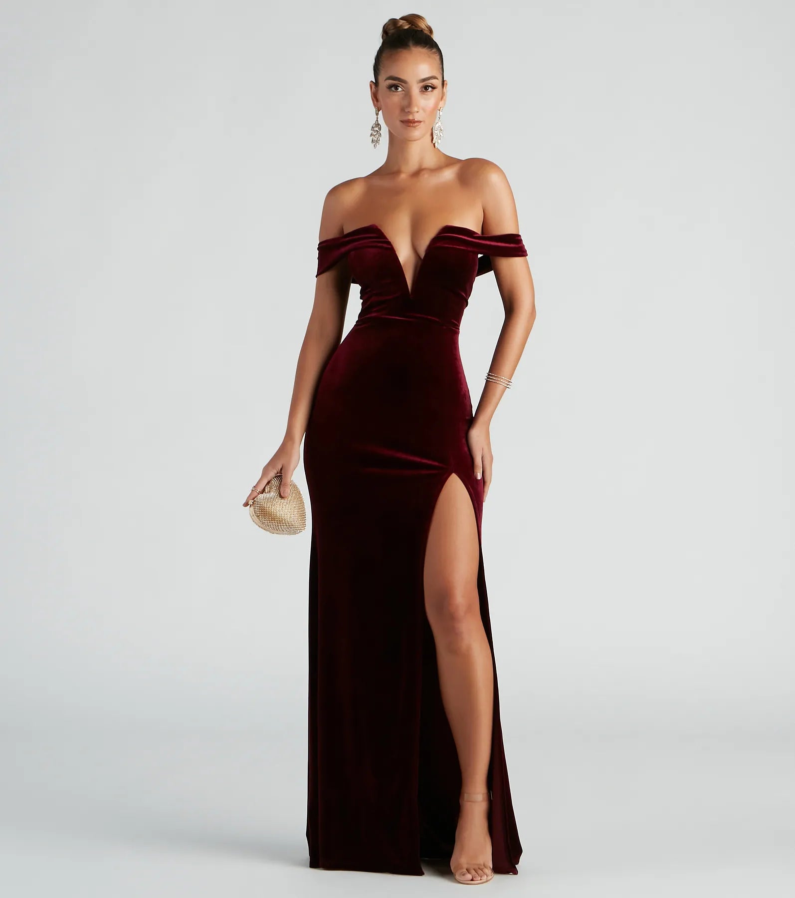 Kerri Formal Velvet Mermaid Dress - Image 5