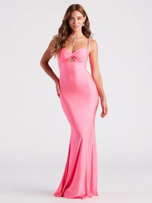 Eliza Sleeveless Formal Mermaid Dress