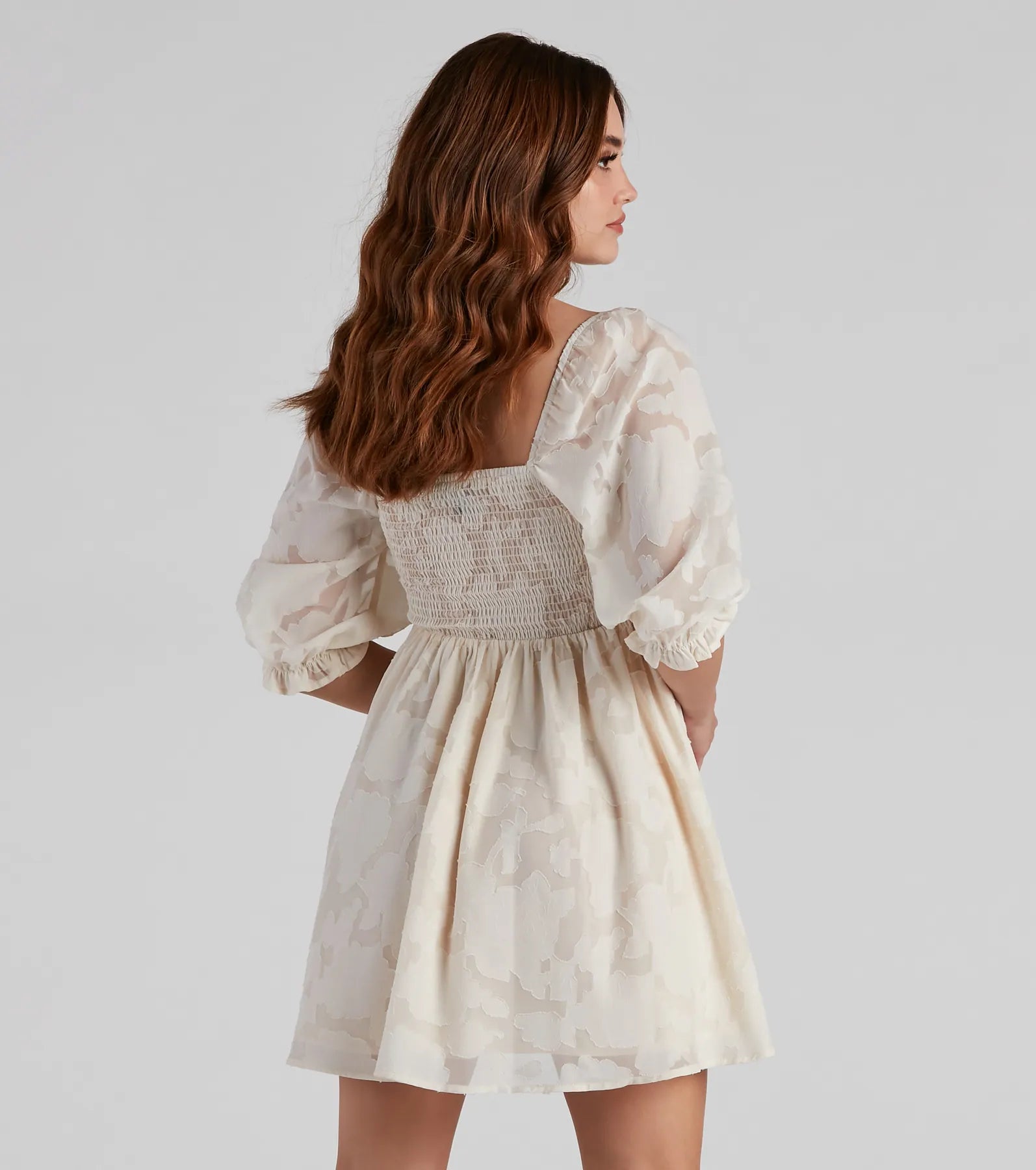 So Effortless Chiffon Skater Dress - Image 2