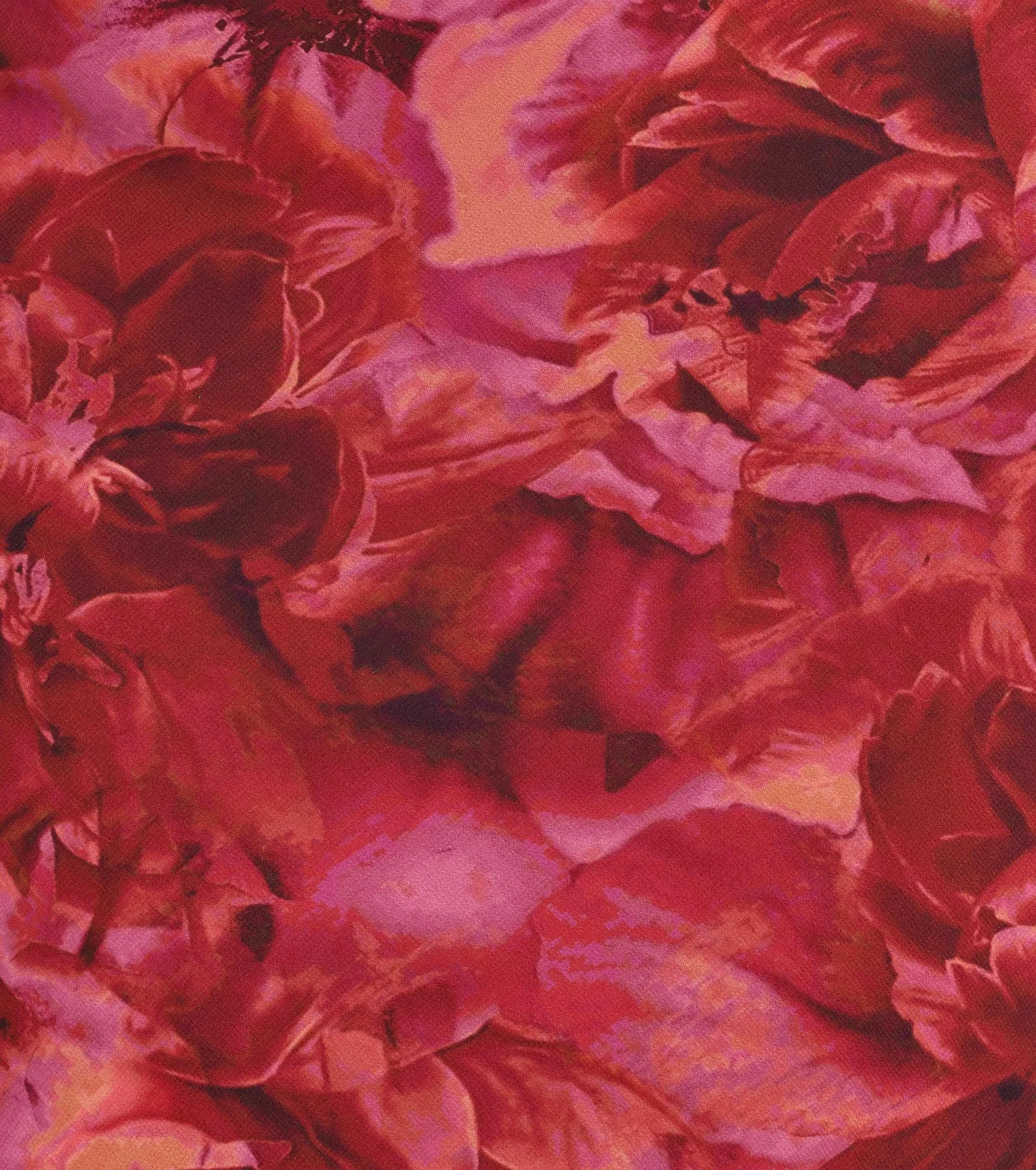 Looking Pretty In Floral Chiffon Midi Dress - Image 3