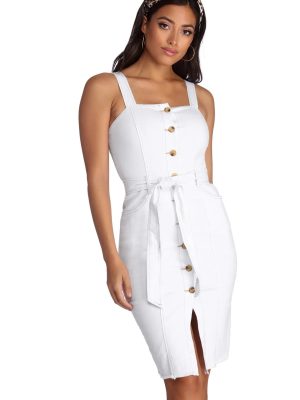 Button Down In Style Dress