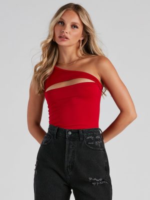 Weekend Vibes One Shoulder Top