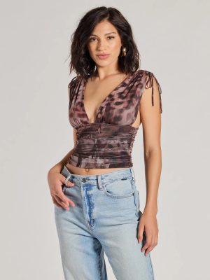 Fab and Fierce Animal Print Tank Top