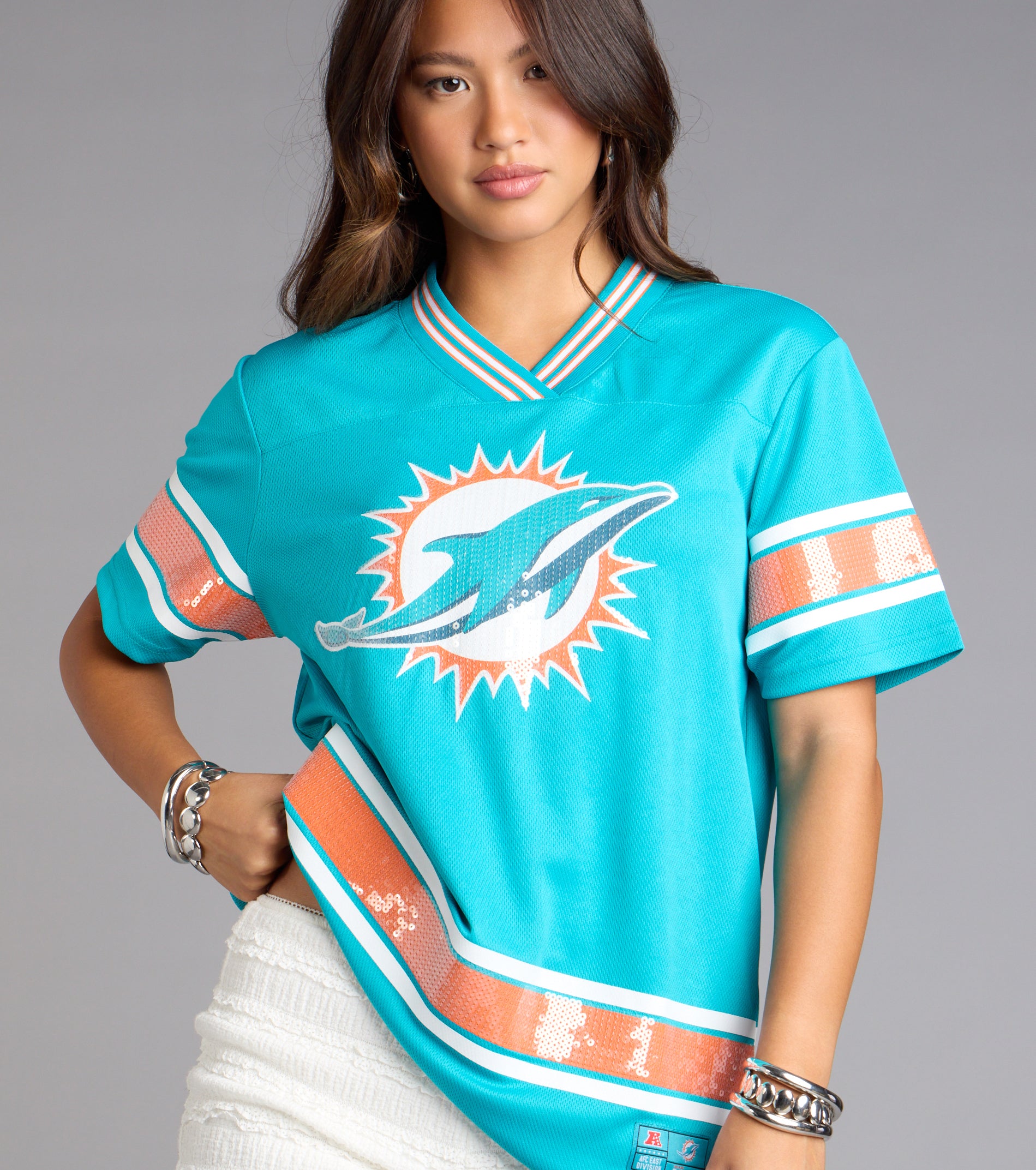 Ultra Game NFL Miami Dolphins Top - Image 5
