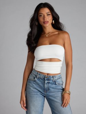 Ultra Trendy Cutout Tube Top