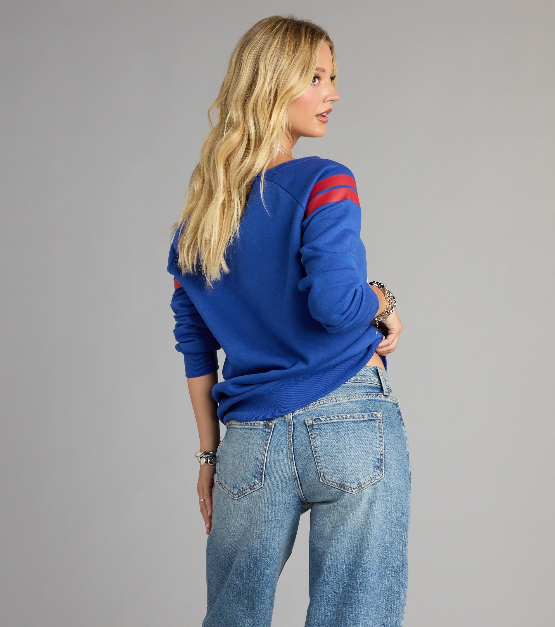 Ultra Game NFL New York Giants Pull-Over Top - Image 3