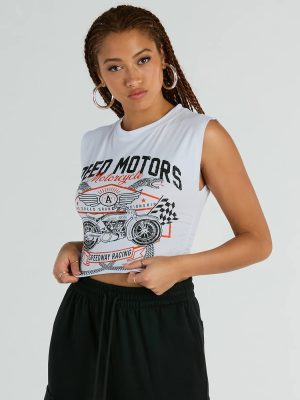 Speed Motors Racing Muscle Graphic Tee