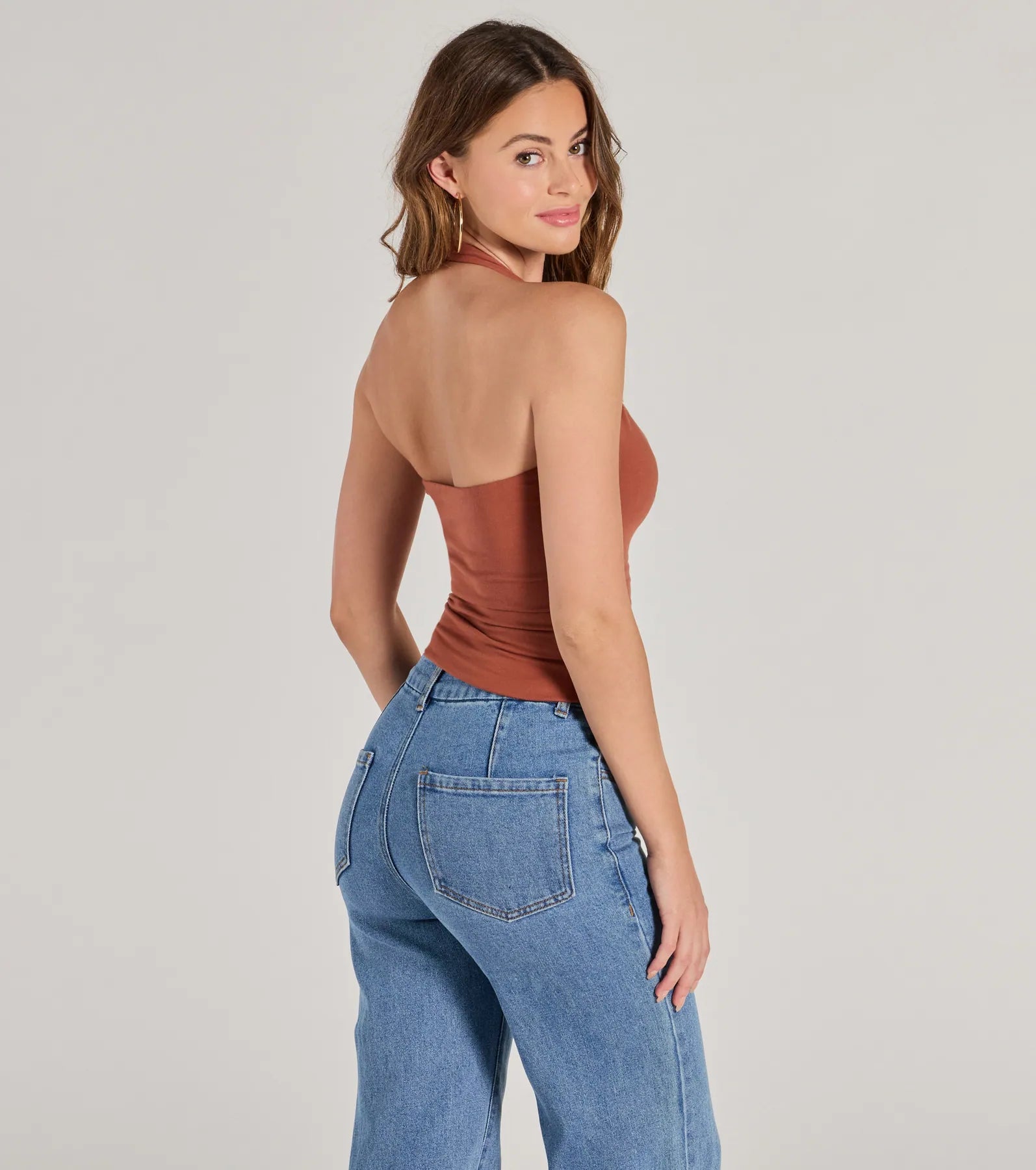 Trendy Find Knit Halter Top - Image 2