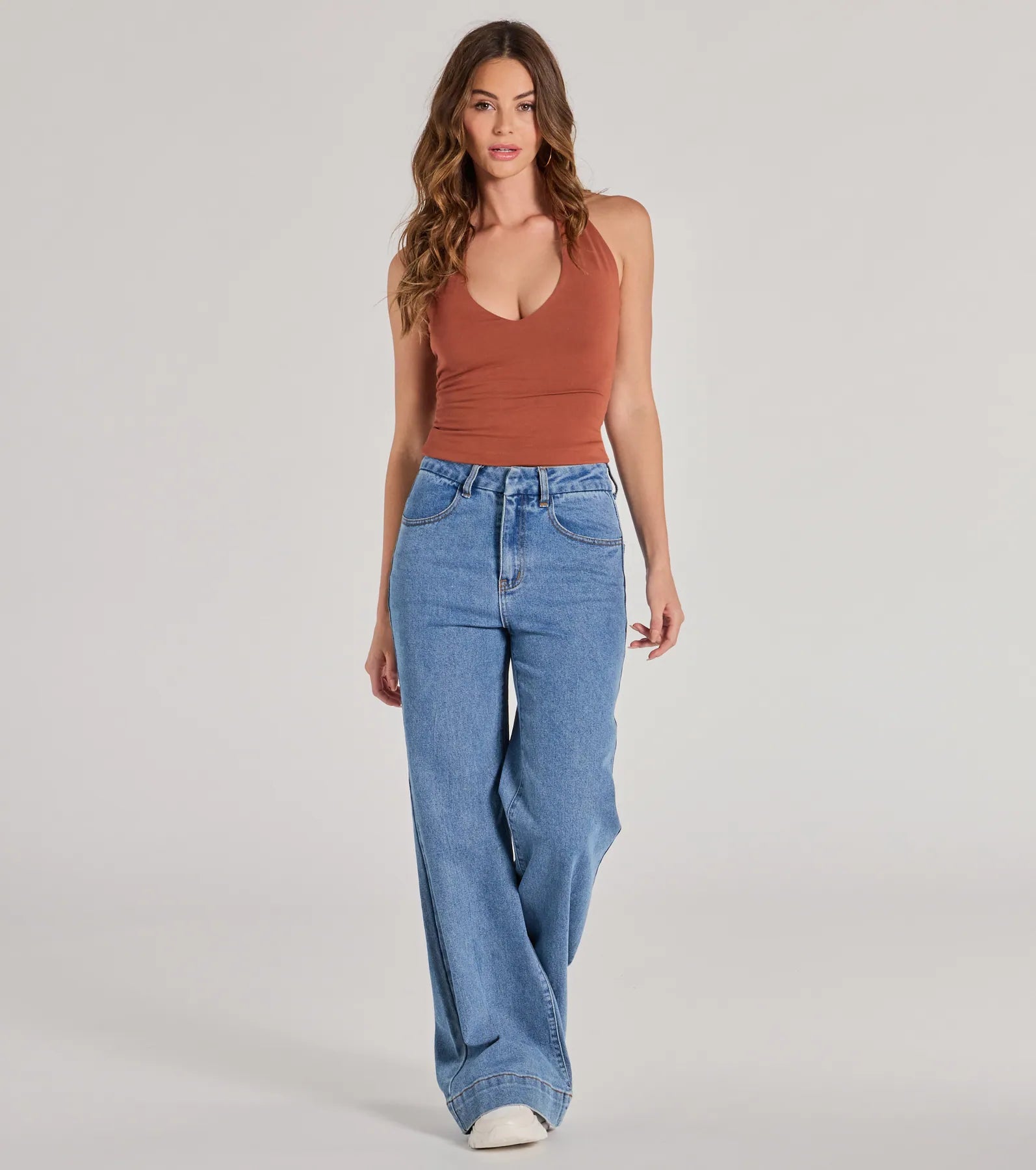 Trendy Find Knit Halter Top - Image 3