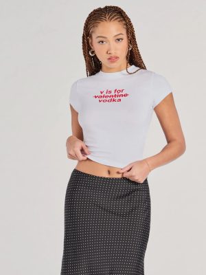 V Is For Vodka Graphic Tee