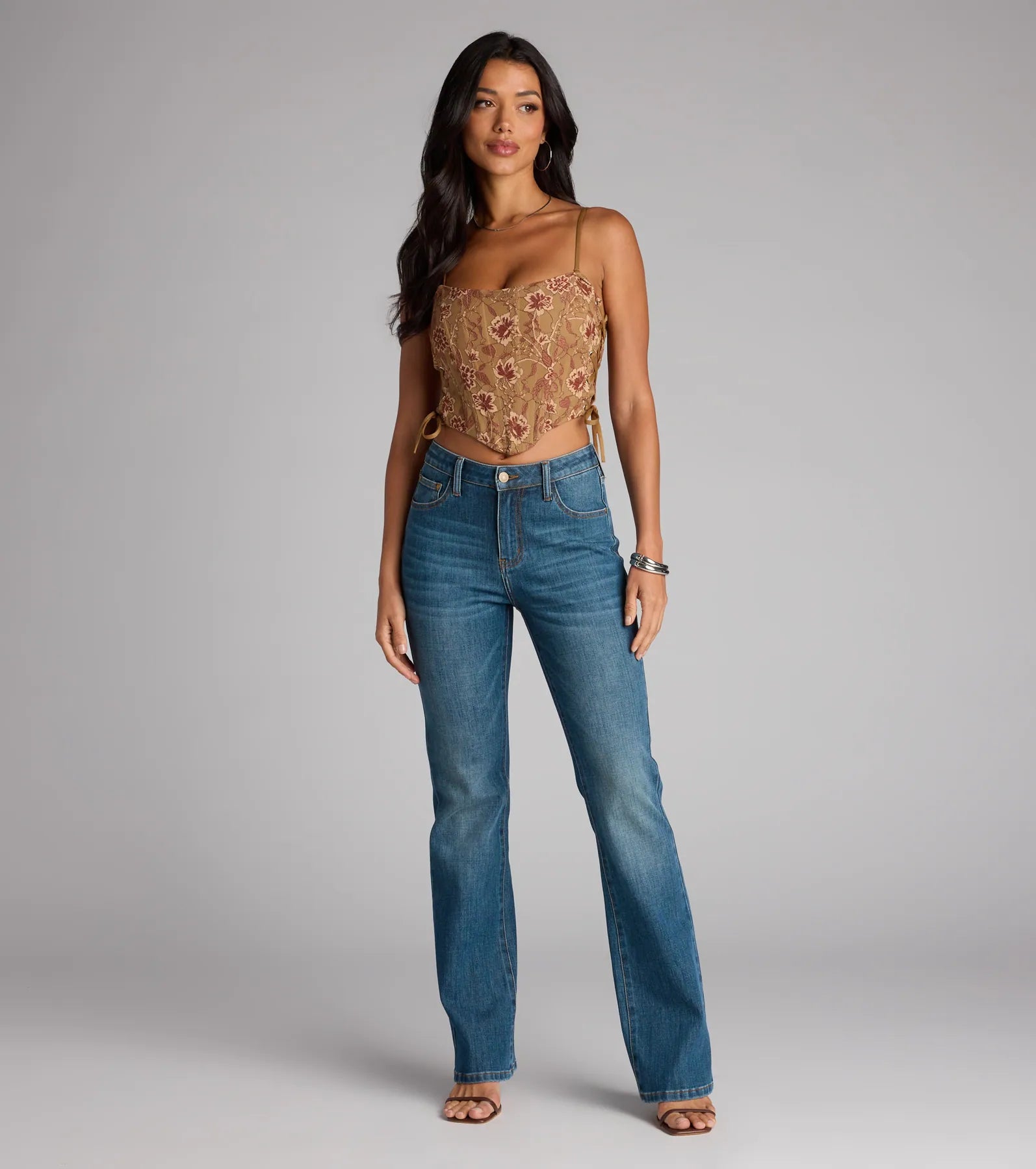 Swoon-Worthy Babe Lace-Up Corset Top - Image 11