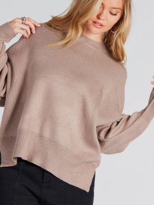 Good Vibes Oversized Pullover Sweater