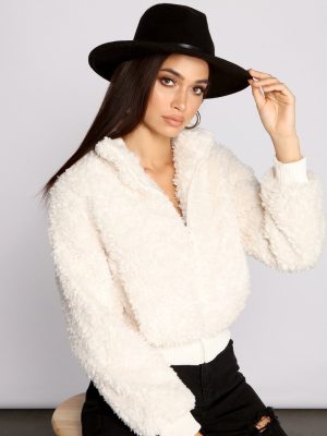 Back To Basics Faux Fur Jacket