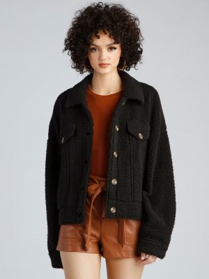 Cozy Moment Sherpa Knit Shacket