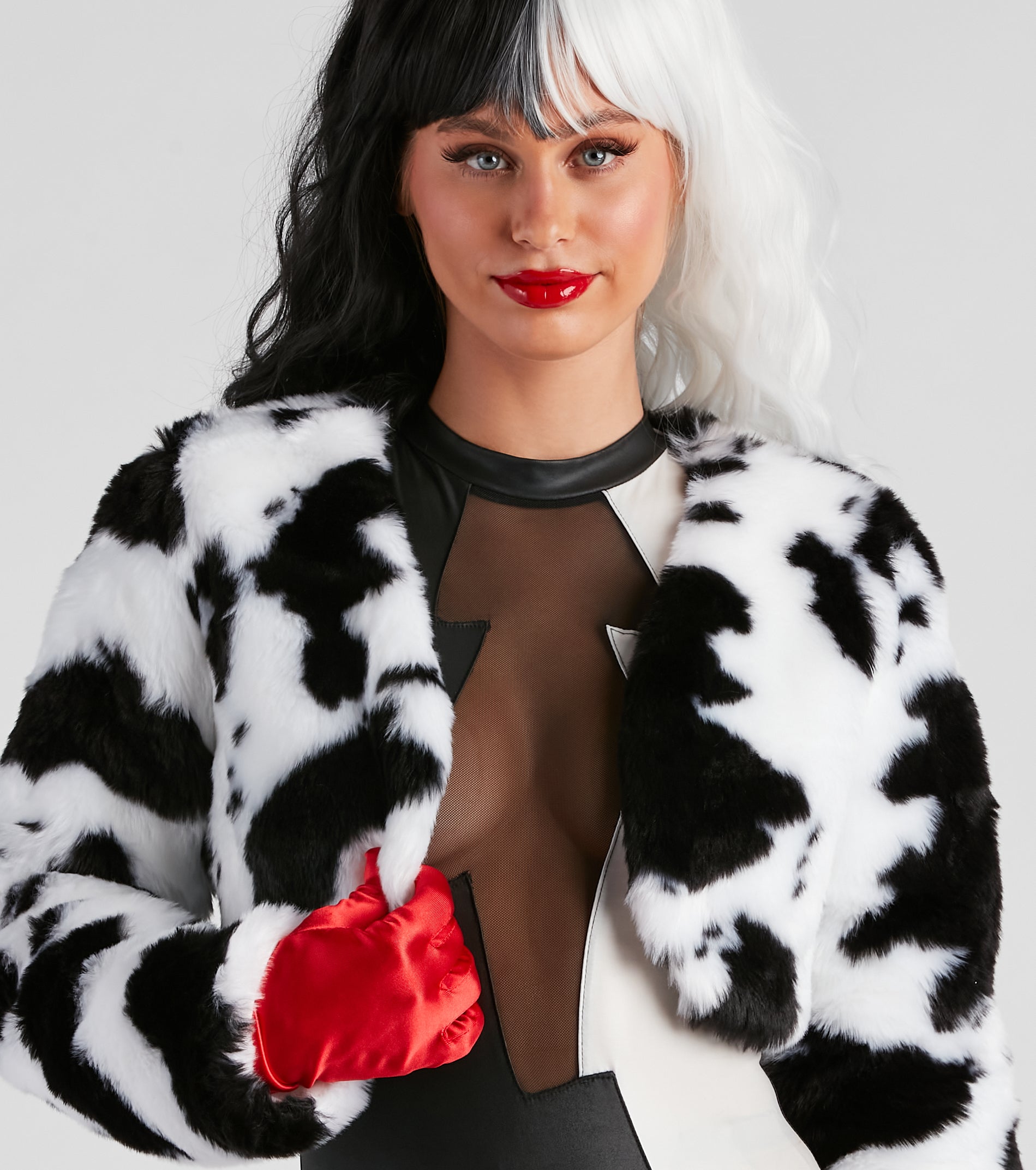 Major Diva Energy Faux Fur Jacket - Image 4