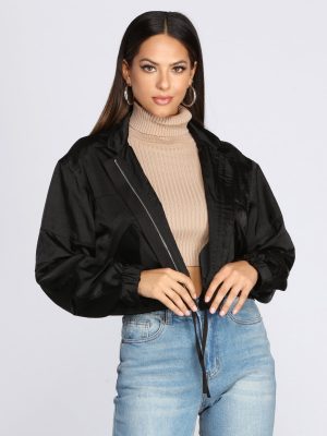 As Per Usual Cropped Jacket