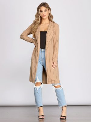 Stripe A Pose Trench