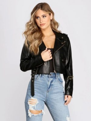 All The Deets Moto Jacket