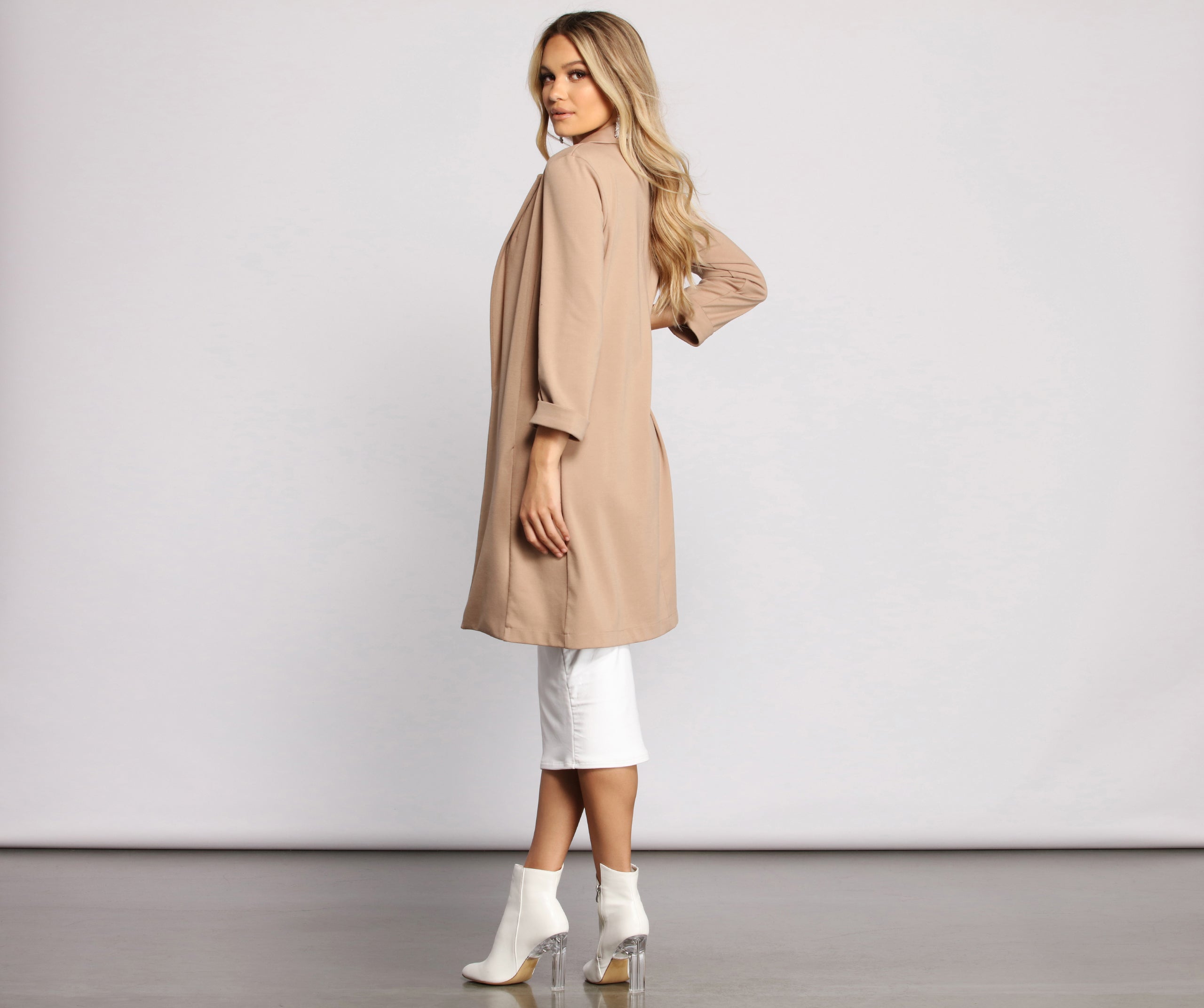 Always Chic Long Line Blazer - Image 2