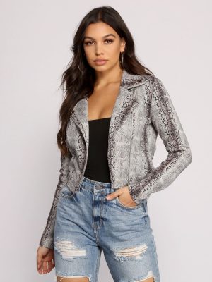 Stay Stylish And Sultry Moto Jacket