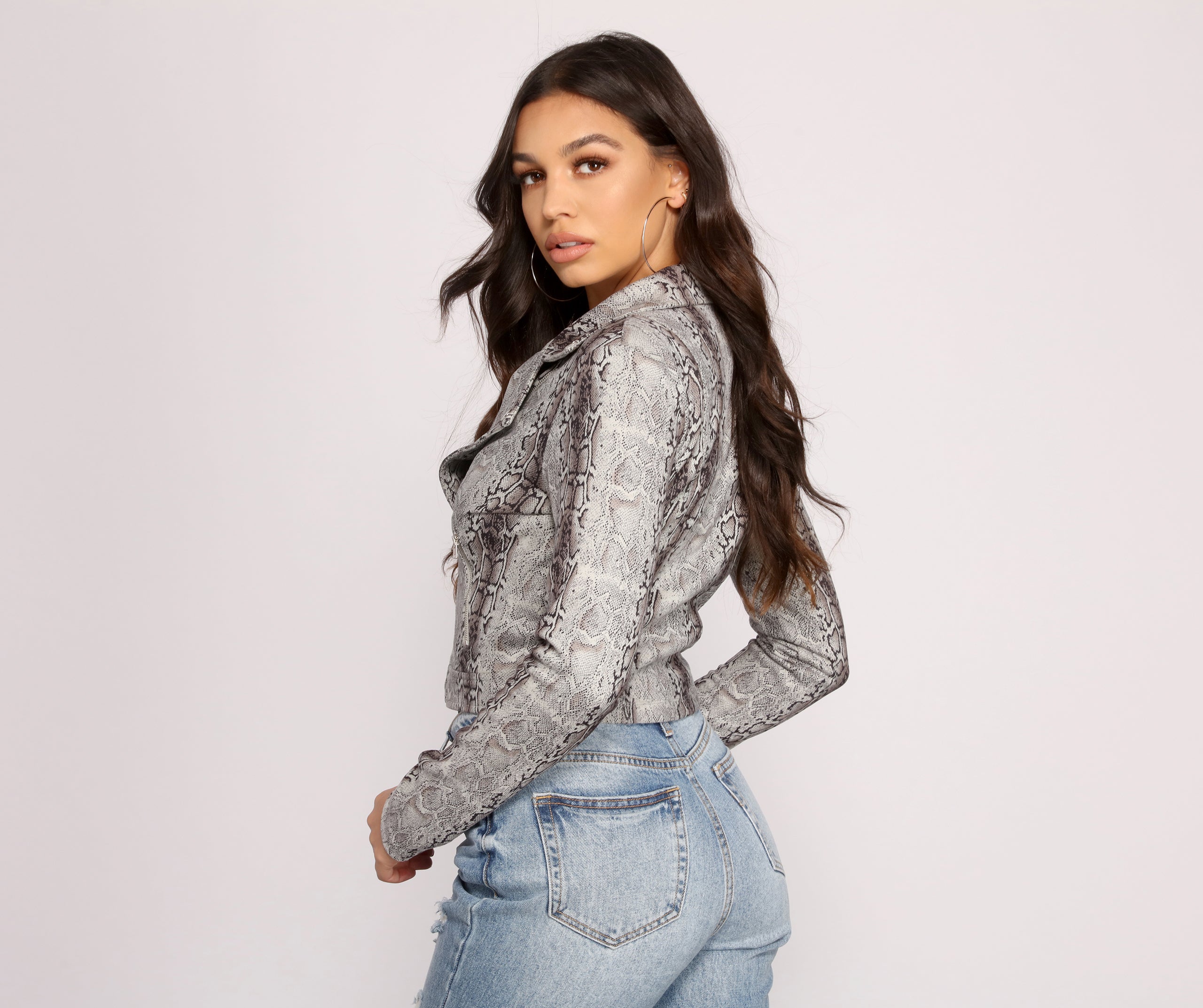 Stay Stylish And Sultry Moto Jacket - Image 2