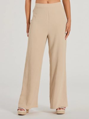 Call The Shots High-Rise Wide-Leg Pants
