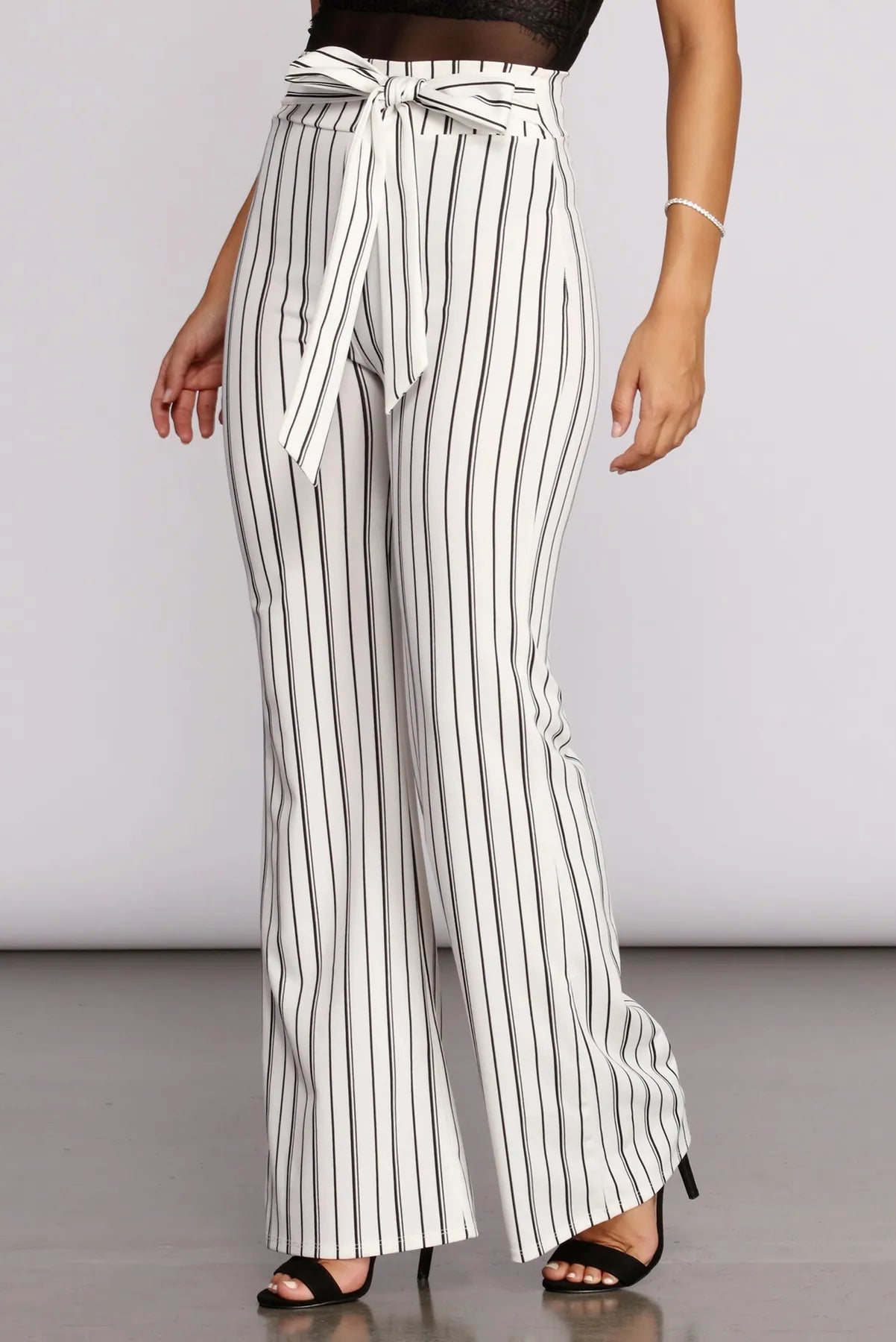 Social Ladder Striped Pants - Image 4
