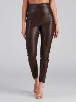The One You Want Faux Leather Leggings