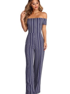 Summer In Stripes Jumpsuit