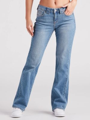 Drop It Low Rise Bootcut Denim Jeans