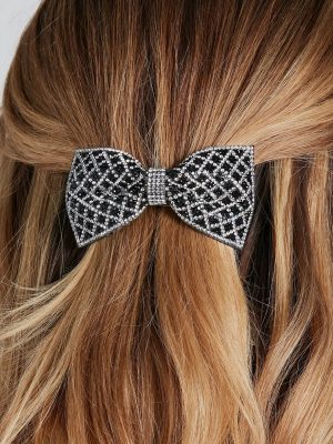 Feeling Pretty Rhinestone Bow Barrette