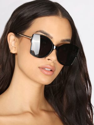 All the Shade Over-Sized Cat Eye Sunglasses