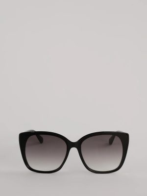 Sleek Trend Oversized Cateye Sunglasses