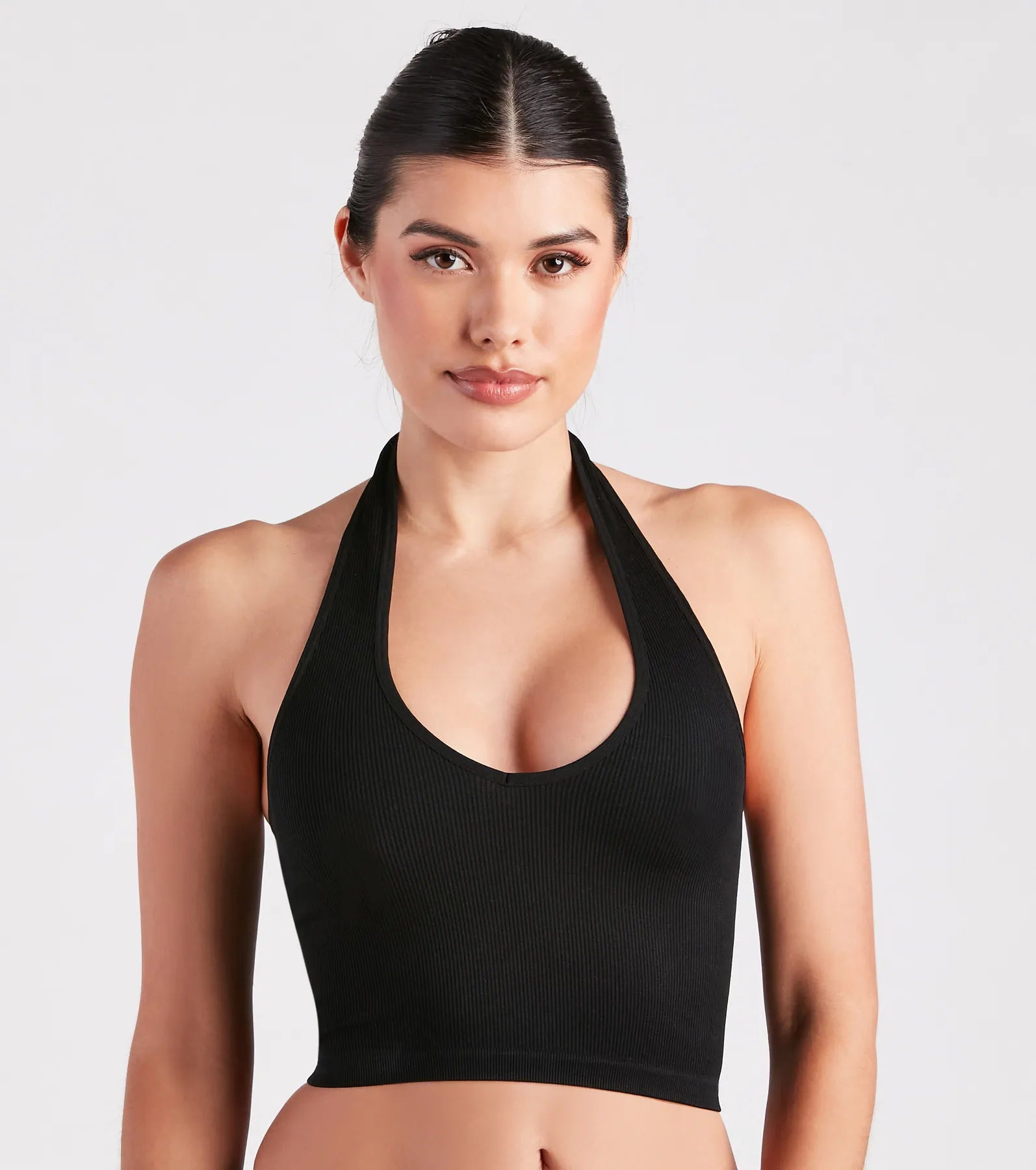 Love To Lounge Seamless Halter Bra Top - Image 4