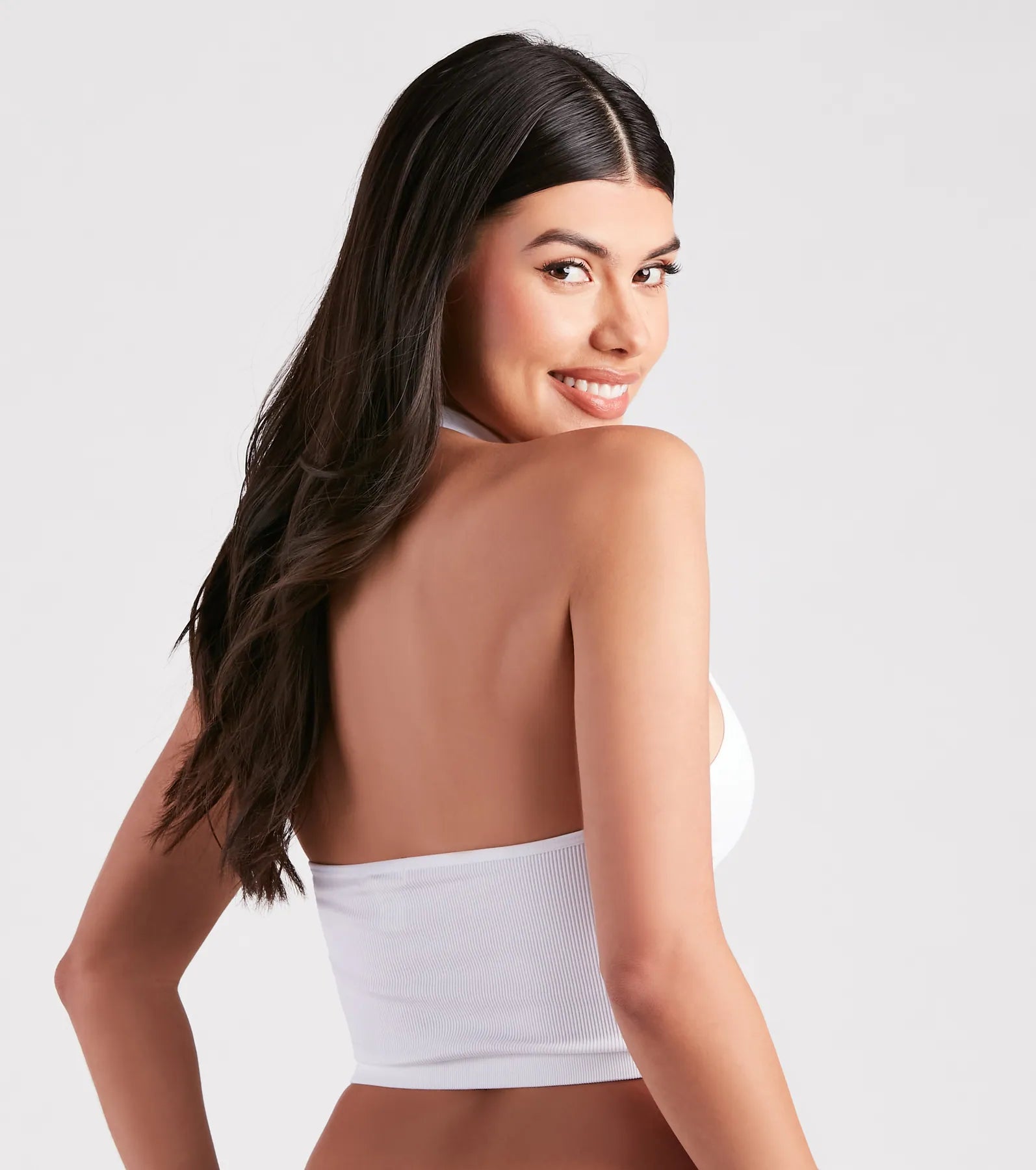 Love To Lounge Seamless Halter Bra Top - Image 2