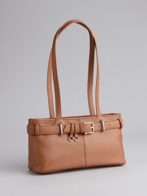 Chic Plus One Buckle Shoulder Bag