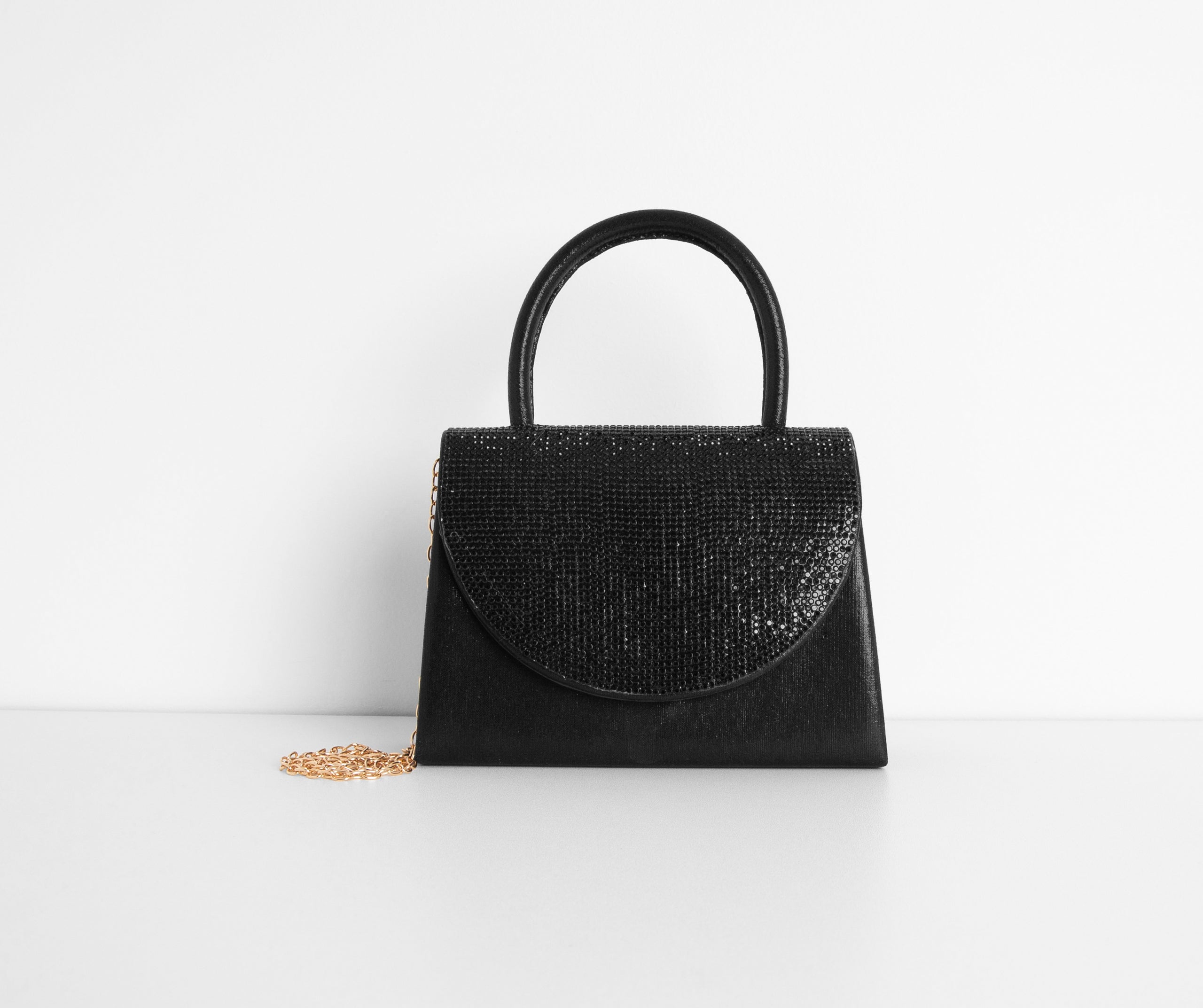 Shine A Light Rhinestone Mini Purse - Image 10
