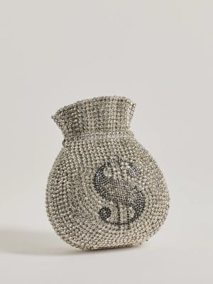 Get That Money Rhinestone Clutch