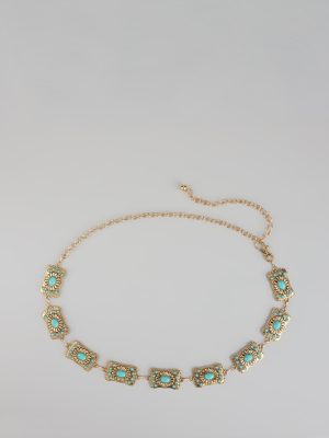 Wild Spirit Concho Chain Belt