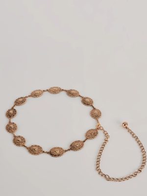 Western City Concho Chain Belt