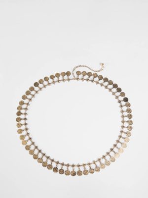Boho Charm Coin Chain Belt