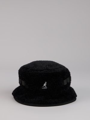Kangol Faux Fur Shearling Bucket Hat