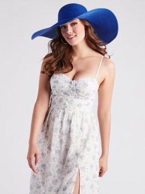 In The Shade Straw Floppy Hat