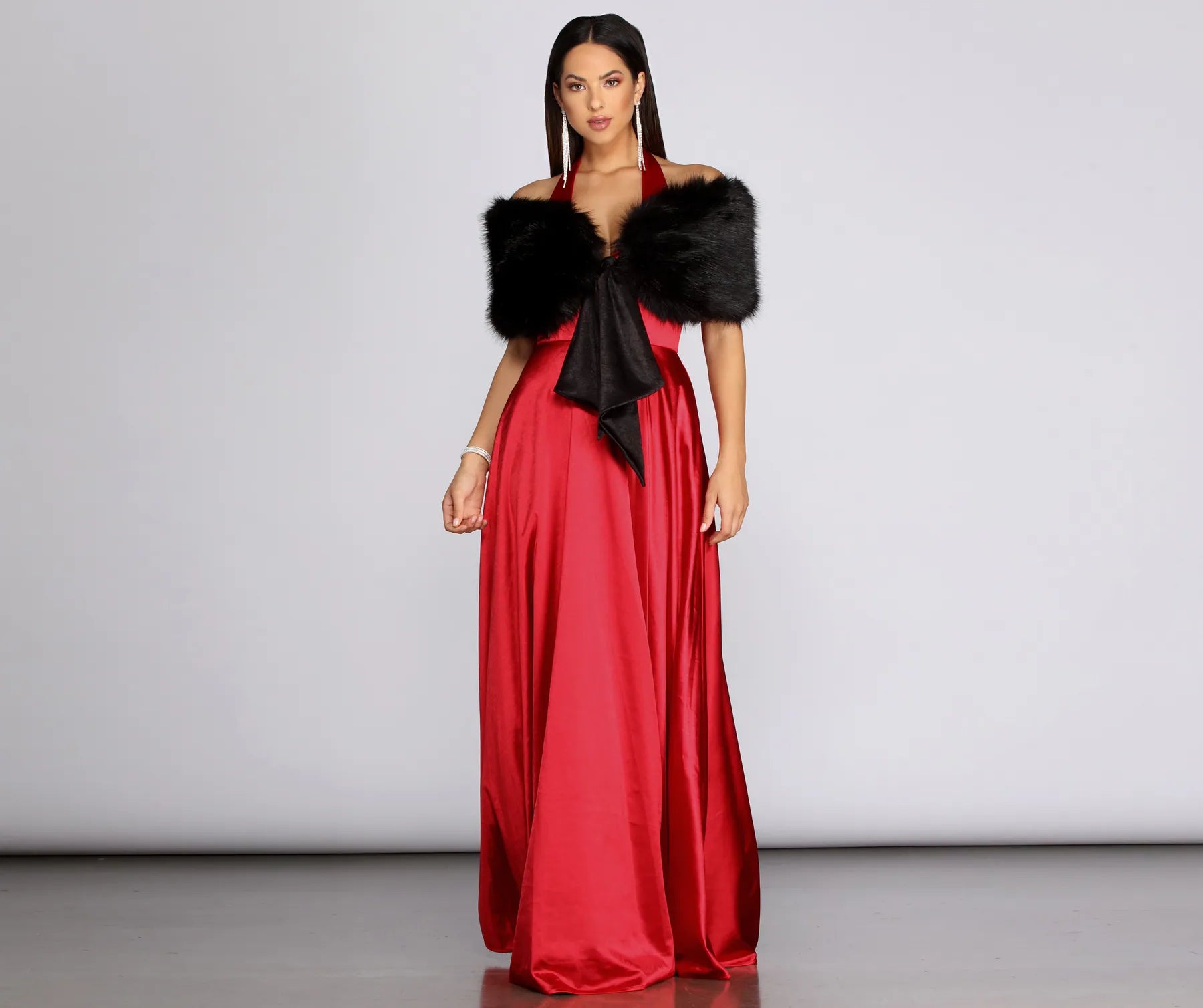 All Class Faux Fur Shawl - Image 5