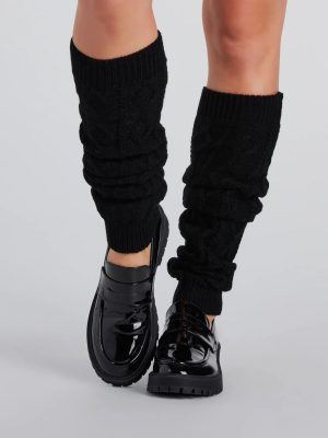 Cozy Must-Have Cable Knit Leg Warmers